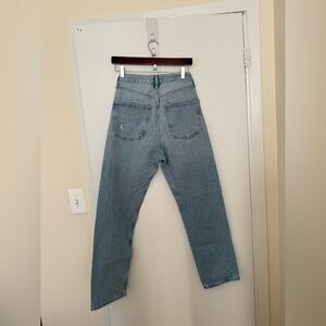 Agolde Sky Blue Denim Jeans
